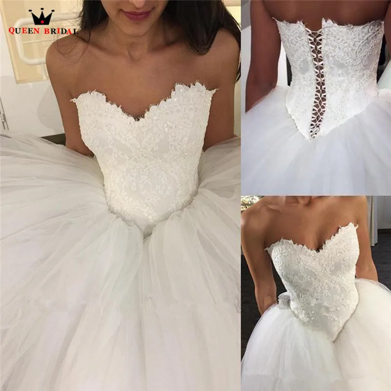 Vestido De Noiva горячая Распродажа 2021 бальное платье без бретелек пышное свадебное