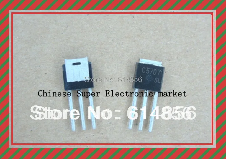 50pcs NPN transistors 2SC5707 C5707in Integrated Circuits from