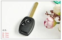 2 Кнопки Дистанционного Ключа Для Honda Accord Fit Одиссея Сити Civic (после 2009 Года) с Чипом id46 434 МГц Автомобильная Сигнализация Keyless Entry Fob