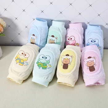 

Baby Crawl Kneecap Toddler Safety Knee Pad Baby Animal Mesh Sock Elbow Pad Kid Knee Pad