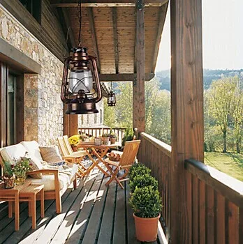 

1 Light Retro Inspired LED Vintage gig Pendant Light For Home Lightings,AC E27 Bulb Included 90V~260V