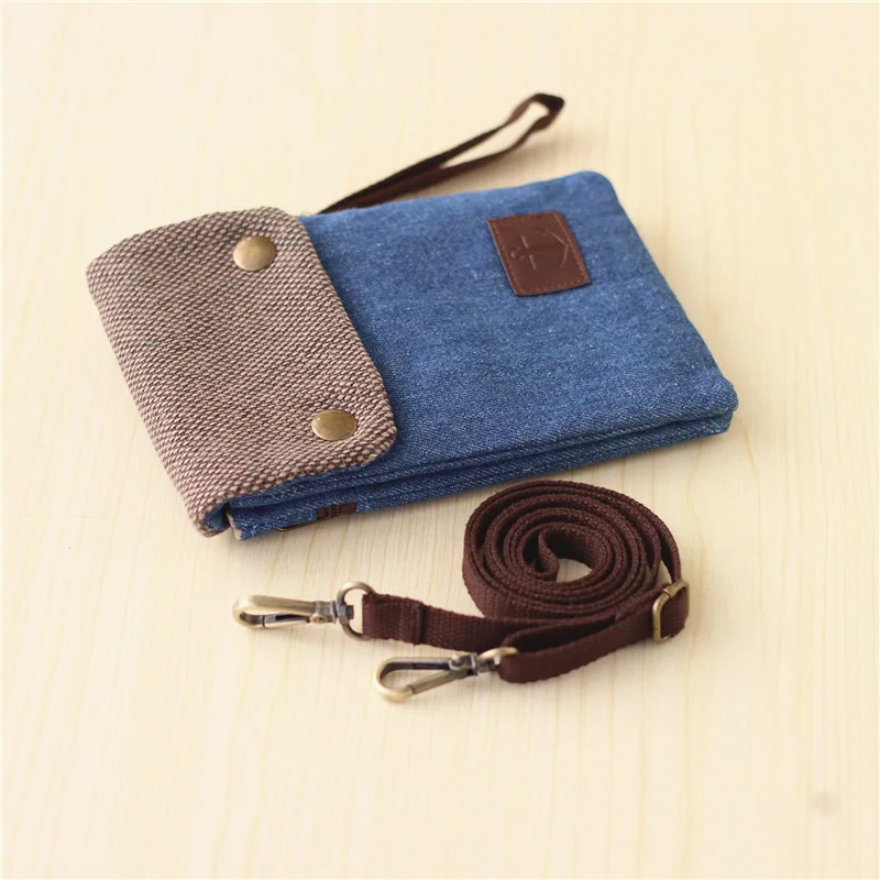 

(Canvas+denim) Women's handbag mini shoulder cross-body bag female bolsa bolso feminina small pouch for children girls KKBAG