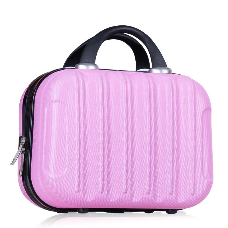 

Women Fashion Professional Makeup Organizer Toiletry Bag Travel Cosmetic Bag Suitcase Toolbox Brush Necessities Storage Box