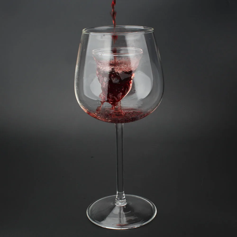 Готический 3D череп голова хрустальный кубок чашка Отрезвляющая красное вино стеклянная чашка шампанское дегустация вина бокал для питья вина es