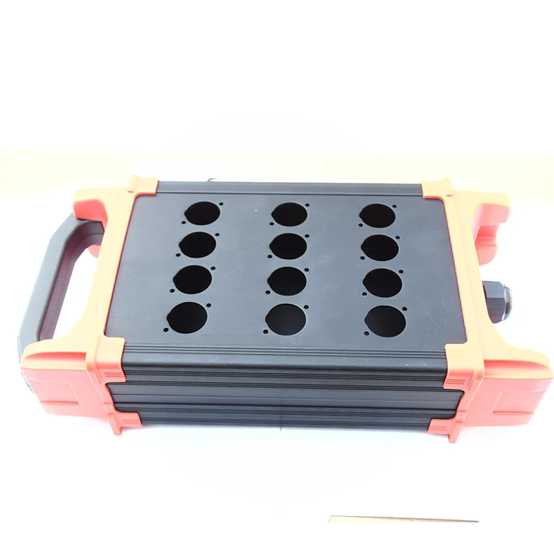 High quality 12 signal pathway stage junction box Stage snake cable box Multichannel audio cable junction box цена High quality 12 signal pathway stage junction box Stage snake cable box Multichannel audio cable junction box цены онлайн
