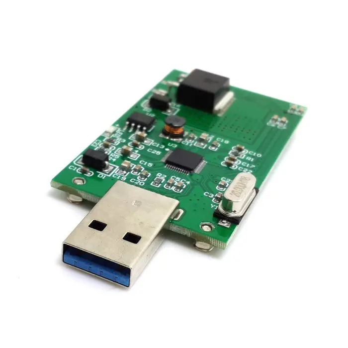 Mini pcie pci express PCI E mSATA к USB 3 0 USB3.0 Внешний SSD PCBA конвейер адаптер карта без чехла|msata