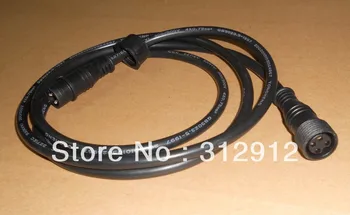 

1.5m(5 feet) long 4core BLACK extention cable,one end with male,the other end with female;the male connect's diameter:15mm