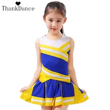 Студенческие соревнования девушки-болельщики школьная форма Cheer Team Униформа дети представление костюм наборы девушки класс Костюм Rooter
