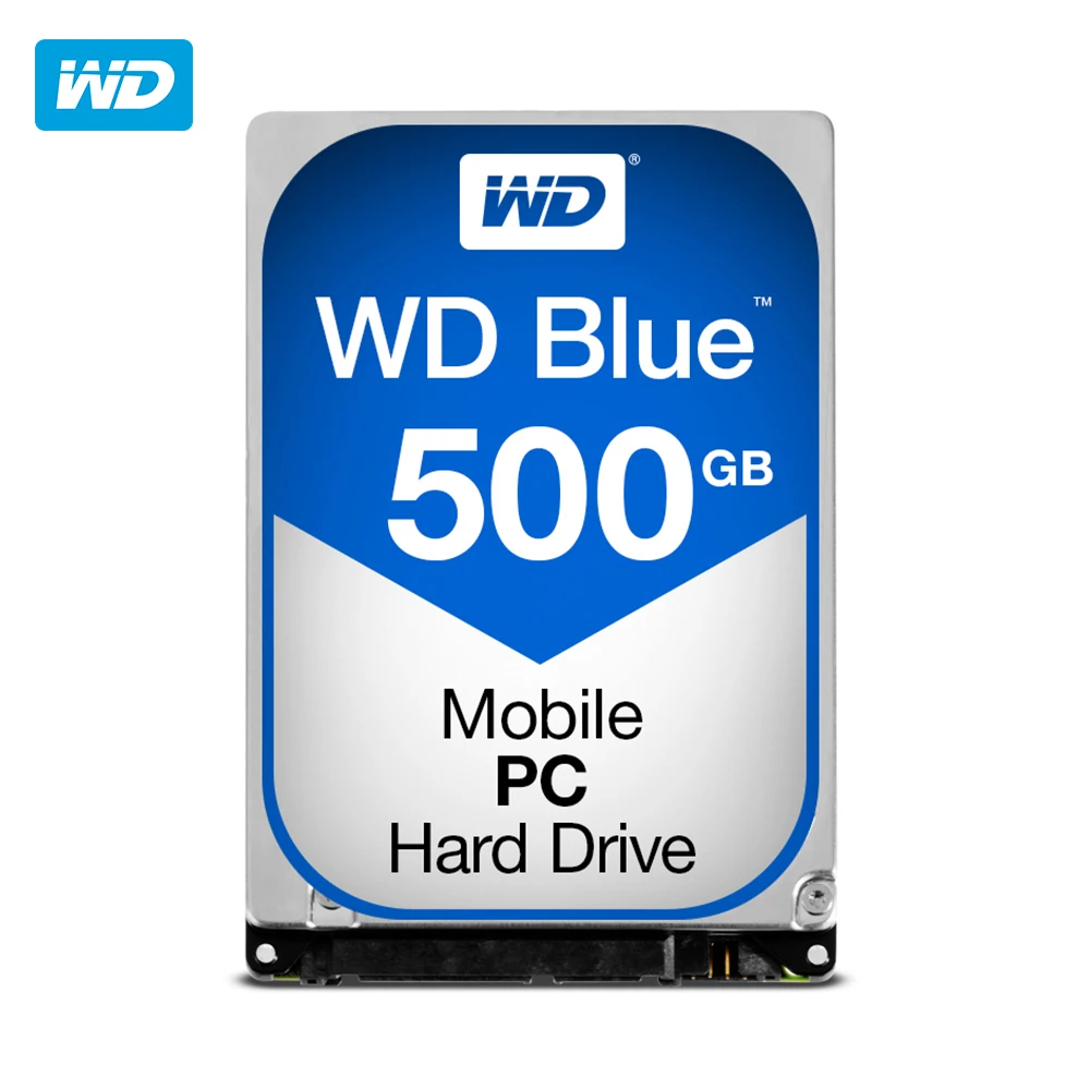 

Western Digital Blue PC Mobile, 2.5'', 500 GB, 5400 RPM, Serial ATA III, 16 MB, Unidad de disco duro
