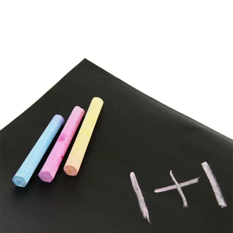 

DIY Chalkboard Blackboard Sticker PVC Removable Wall Sticker Mural Decal With 5pcs Chalks for Draw Decla Home Decor Mayitr