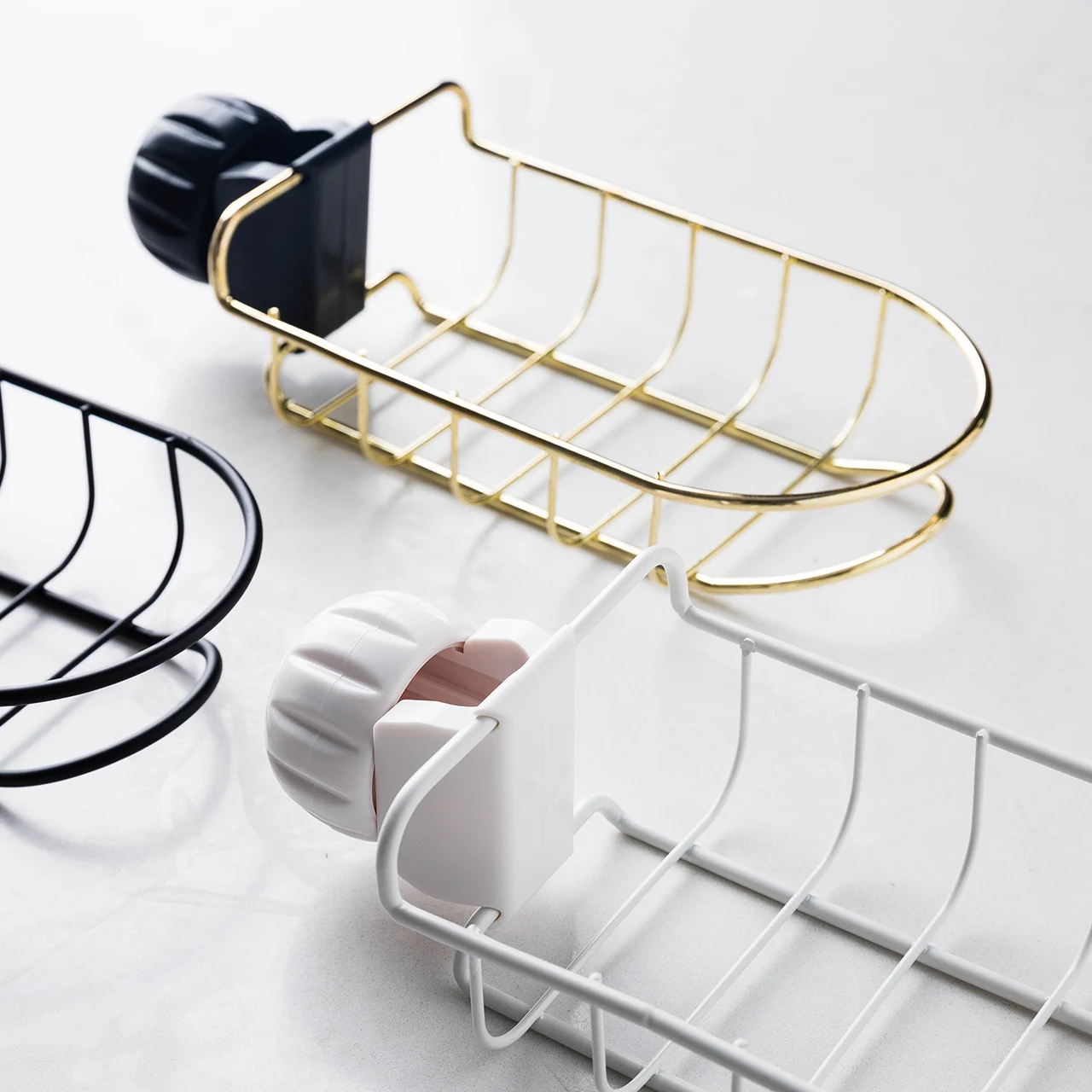 Billige MDZF SWEETHOME Hängen Ablauf Rack Halter Edelstahl Bad Küche Waschbecken Clip Regal