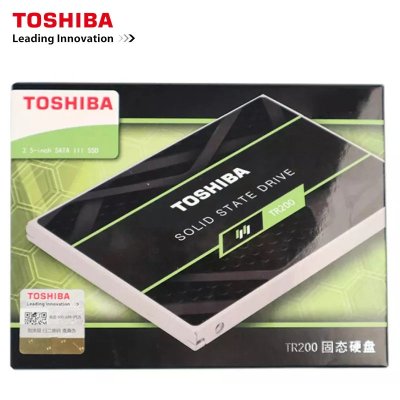 Toshiba внутренний SSD TR200 встроенный твердотельный накопитель 480 ГБ твердотельный диск 5400 об/мин флэш TLC 2," SATA Внутренний SSD