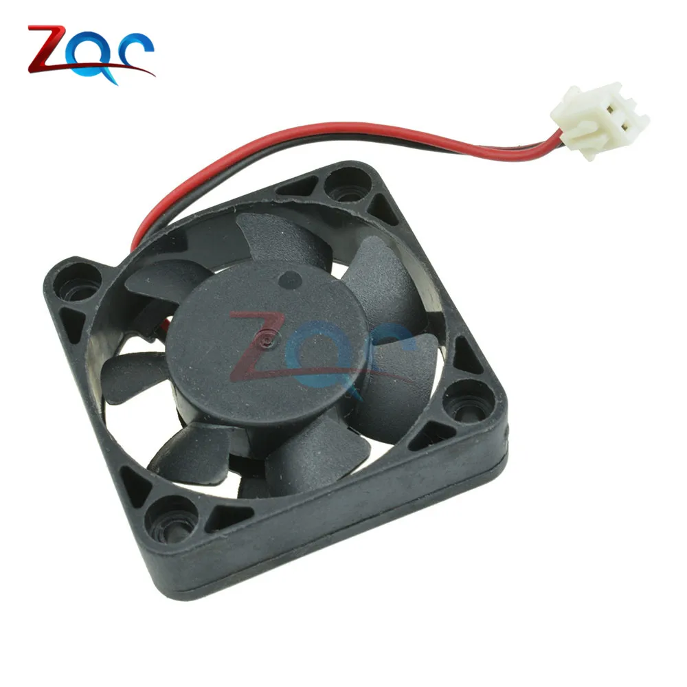 Чехол для компьютера кулер 2Pin 12V 4CM 40MM PC CPU охлаждающий вентилятор черный радиатор