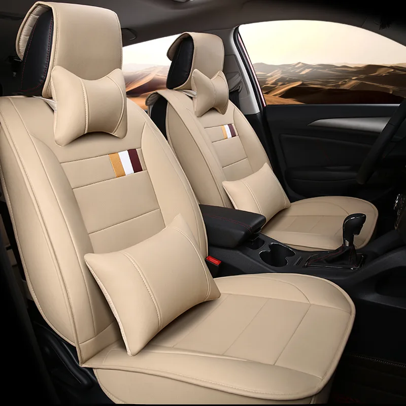 car cushion set pu leather seat covers for Ferrari GMC Savana JAGUAR