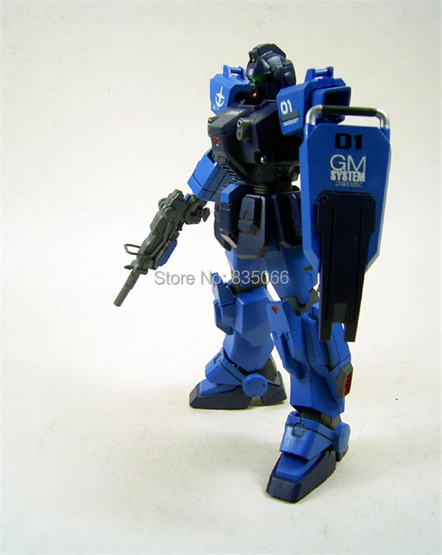Фигурки японского аниме Gundam 1/144 HGUC 080 Blue Destiny I робот экшн фигурки пластиковые