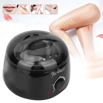 

Depilatory Kit Wax Heater Warmer + Depilatory Wax + Wax Sticks + Wax Bowl
