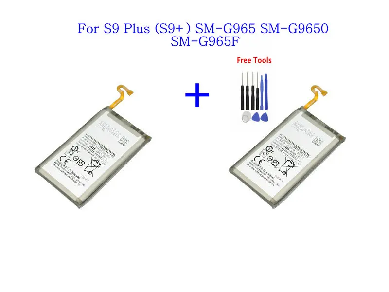 2x3500 мА/ч EB-BG965ABE запасная батарея для Samsung Galaxy S9 плюс G9650 G965 G965F G965A G965T G965S G965R4 G965V +