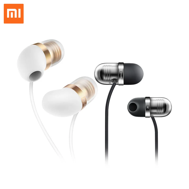 Original Xiaomi Piston 3 4 Capsule Earphone with Mic Remote Silicone Headset for Xiaomi IOS Phones In-Ear Computer MP3 Piston3