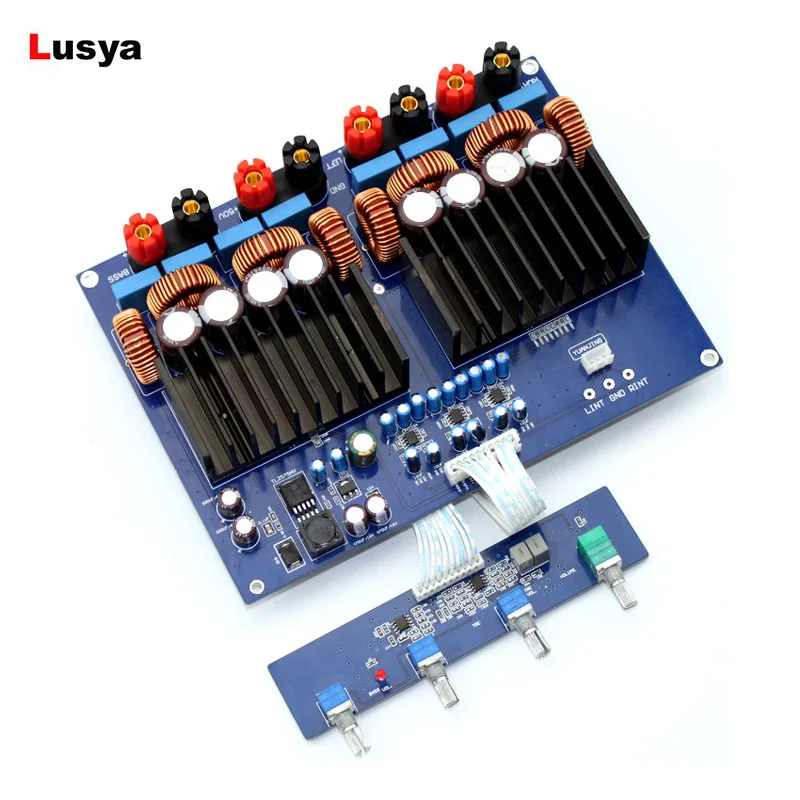 

High-power Amplifier Board D TAS5630 2.1 HiFi Power Amplificador Board opa1632 TL072 600W + 2 * 300W DC48V