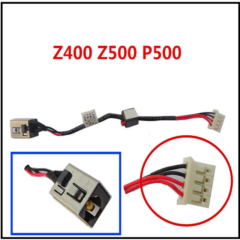 

New Laptop For LENOVO Z400 P500 Z500 DC Power Jack Charging Cable Wire