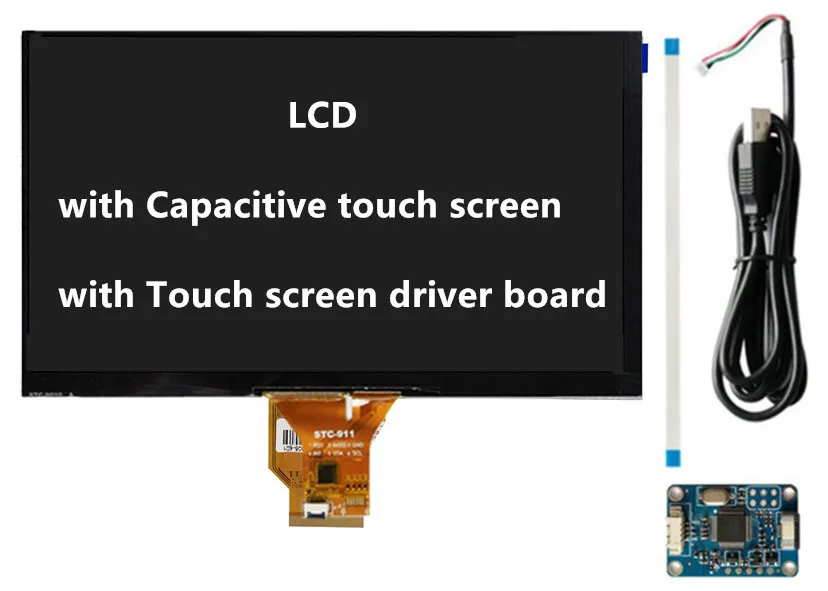 9 дюймов ЖК-экран сенсорный экран AT090TN10 20000938-30 AT090TN12 сопротивление емкостный дигитайзер с платой драйвера - Цвет: Style 11