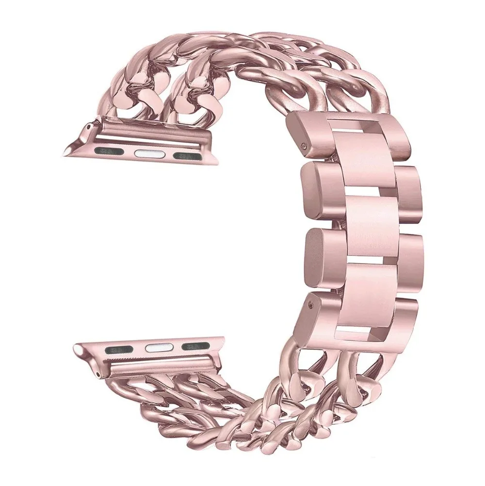 

Luxury stainless Steel Metal Watch Band Replacement strap for Apple Watch Series 1 and Series2 and Series3 38mm 42mm