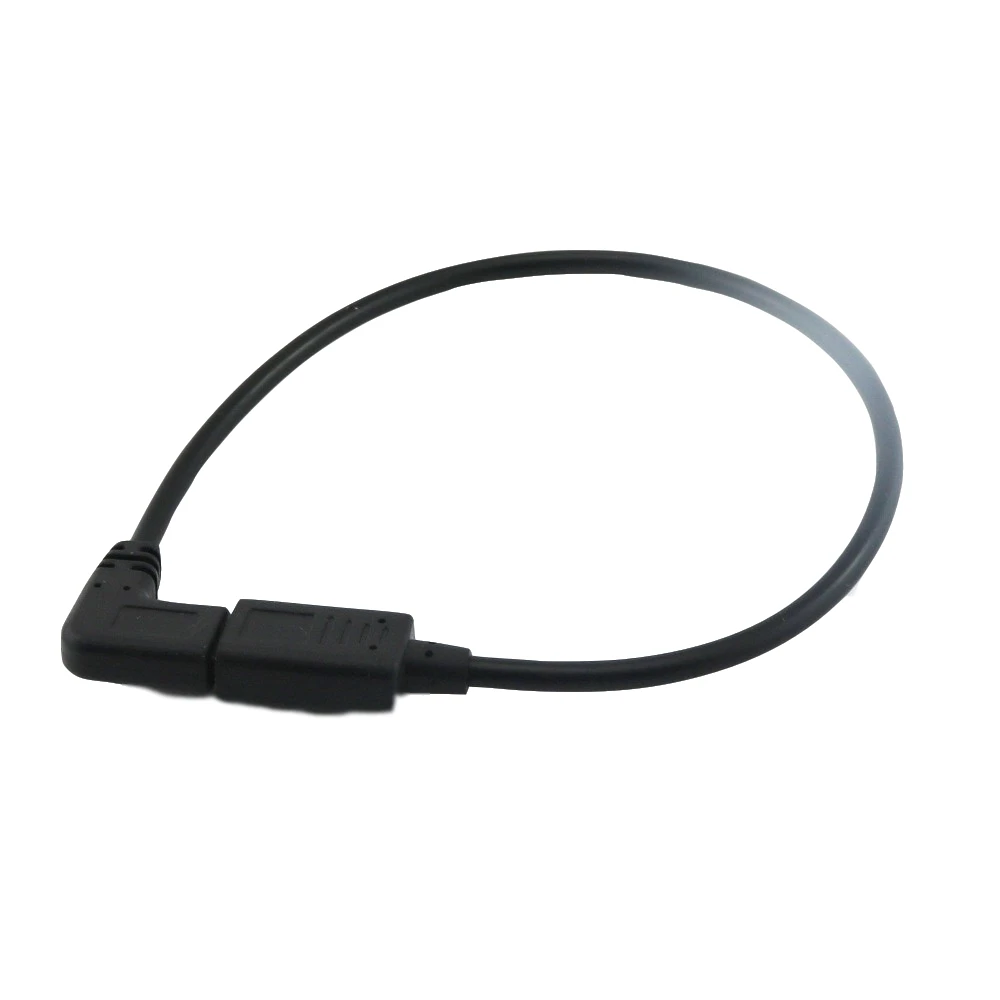 1x Тип C USB 3 1 разъем типа штекер с прямым углом папа к гнезду удлинитель Кабель