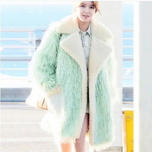 Femmes Plus Vison Taille Z90 Manteau Veste La Chaud 2019 Fourrure Artificielle Hiver Outwear De Faux Femme xEH1REvn