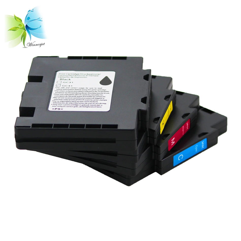 Winnerjet 10 комплектов GC41 GC 41 совместимый чернильный картридж для геля