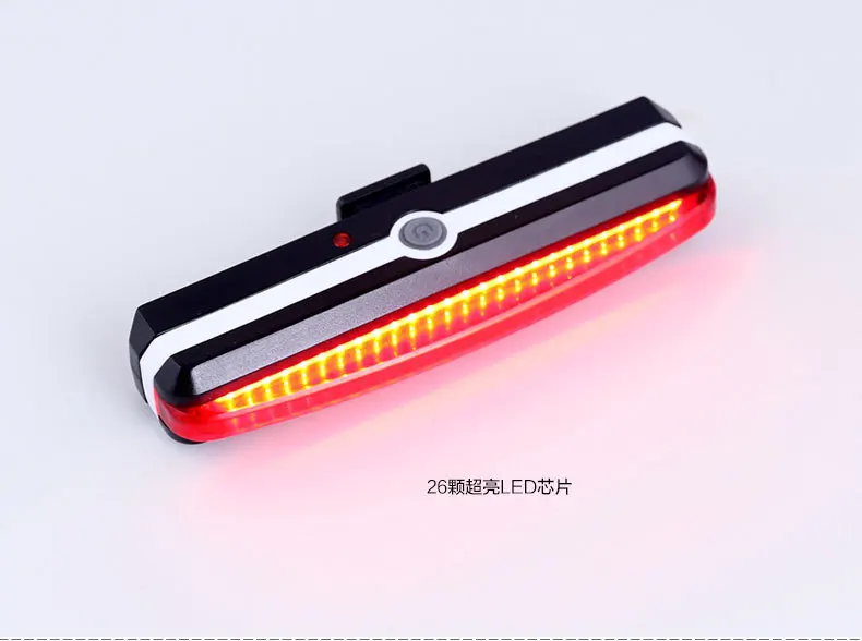 Best USB Rechargeable Bicycle Rear Light Cycling LED Taillight Waterproof Bike Tail Light Back Lamp for bycicle 3