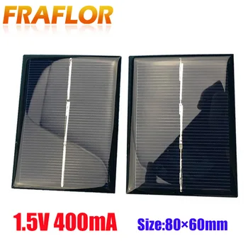 

1.5V 80*60mm Solar Cell Polycrystalline 0.65W Solar Charger Solar Panel DIY Study Napelem Module Panneau Solaire Painel Solar