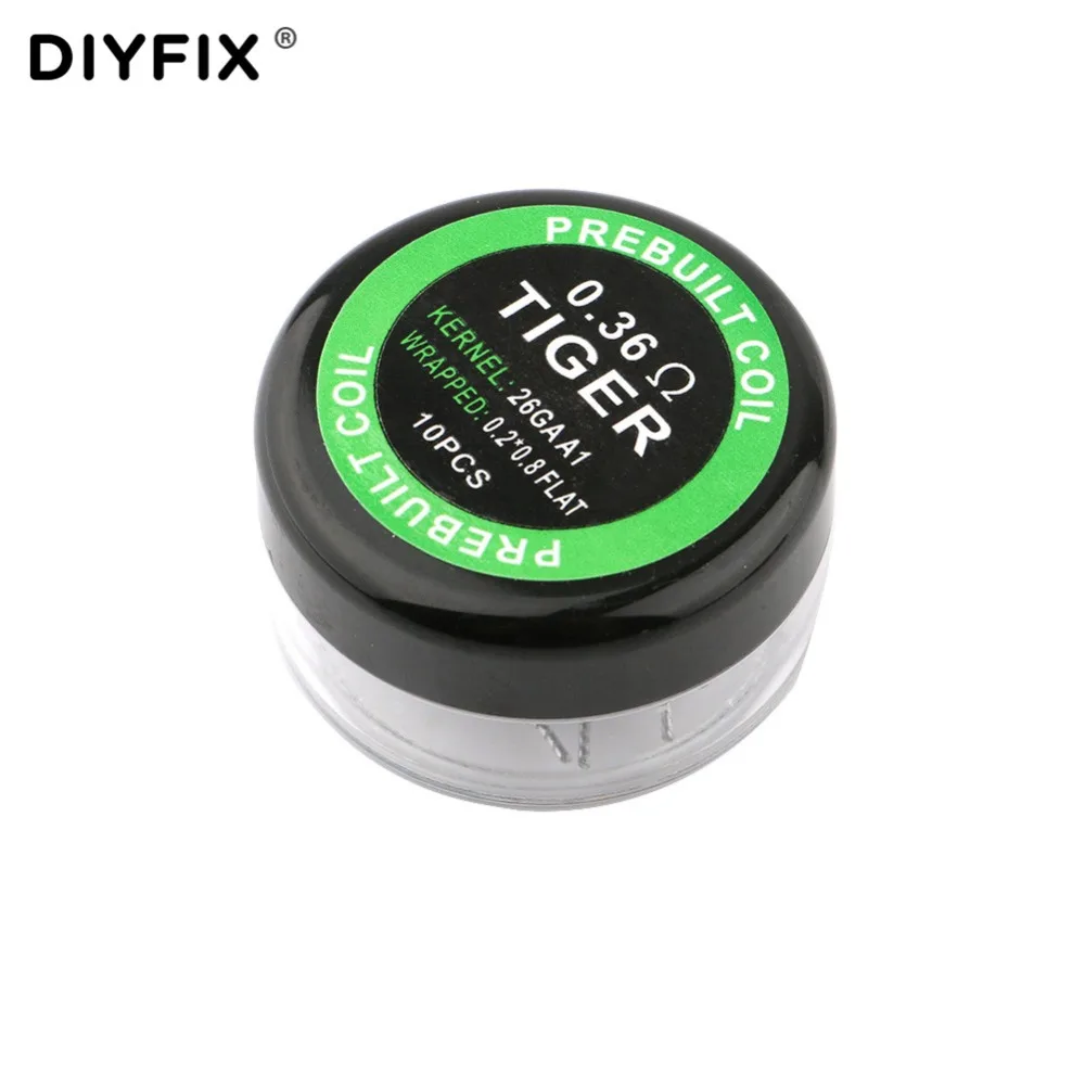 10 шт./лот A1 готовая Катушка Проволока сопротивления нагреву QUAD HIVE Tiger Alien Fused Clapton