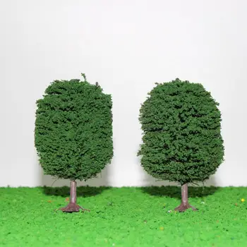 S0502 Ball-shaped Trees Model Train Wargame Diorama Architecture Scenery NEW