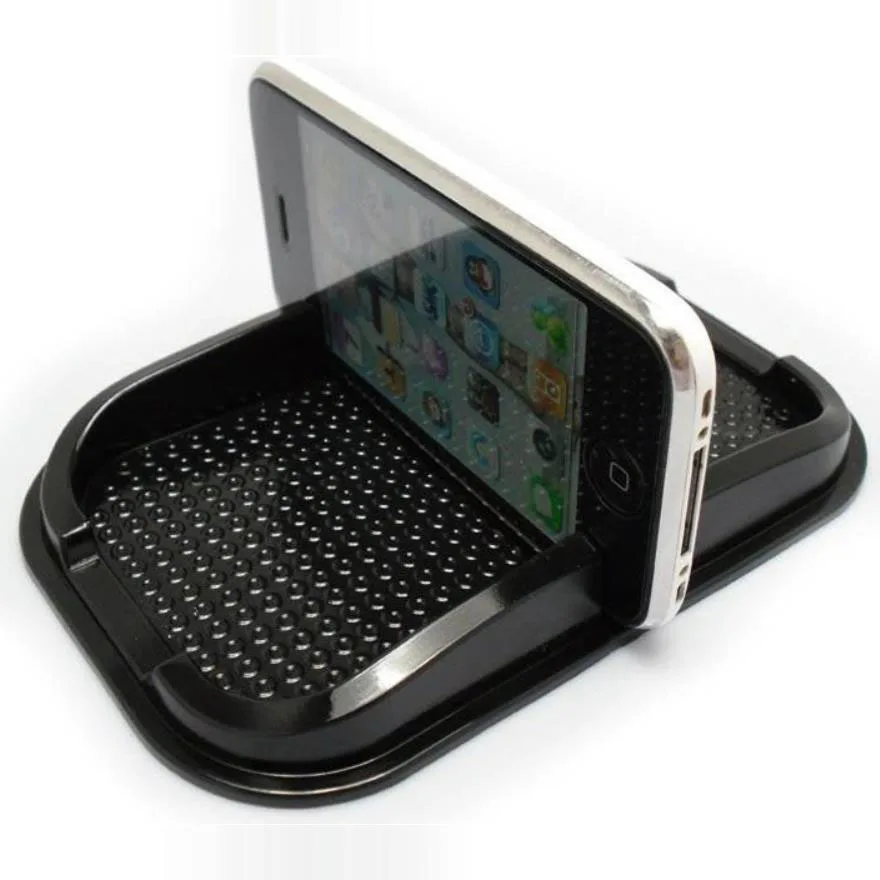 

CHIZIYO Universal Multi-functional Car Anti Slip Pad Rubber Mobile Sticky Stick Dashboard Phone Shelf Mat For GPS MP3 Container