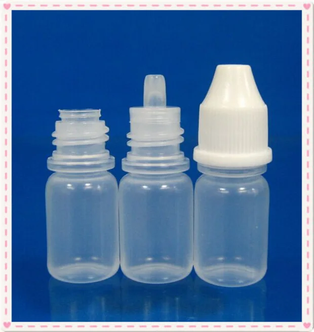 small bottle 3ml dropper bottle eye drops bottle 5500pcs/lot free shippingin Storage Bottles
