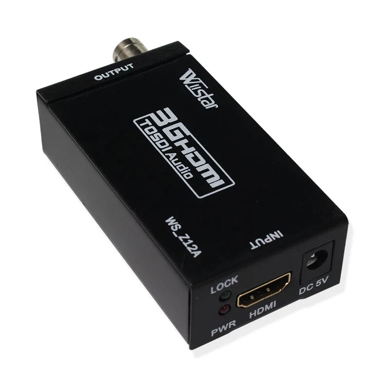 1 шт. удлинитель Mini HDMI to SDI конвертер адаптер 3G HD для вождения мониторов с Spdif