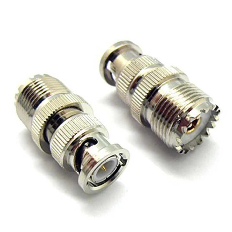 

BNC Male Plug to UHF SO-239 Female Jack RF Coax Adapter Connector Convertor --M25
