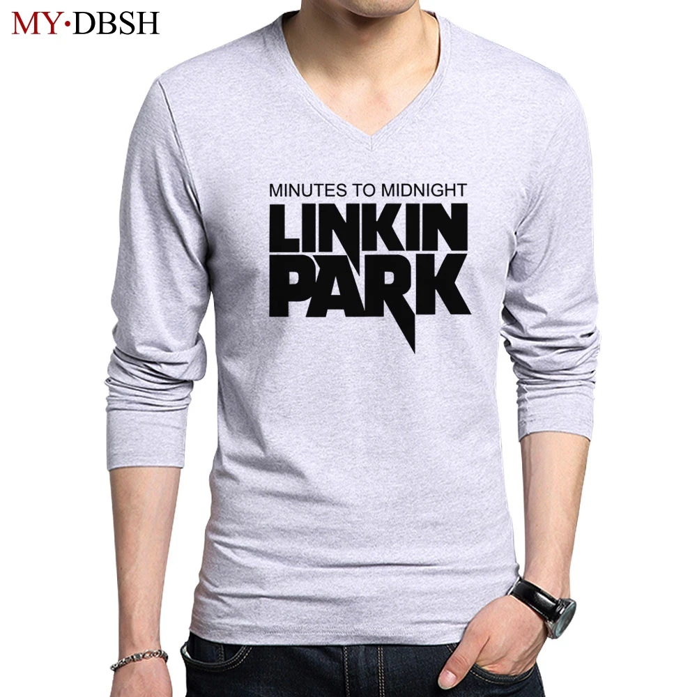 Rock Band Linkin Park Printed Men T Shirts Fashion Rock Style tshirt