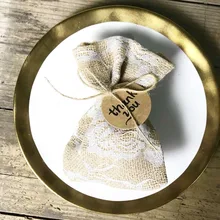 100 шт/партия заказное имя юбилейные сувениры для помолвки шоколадный пакет подарочные коробки на день рождения свадебные мешочки для конфет