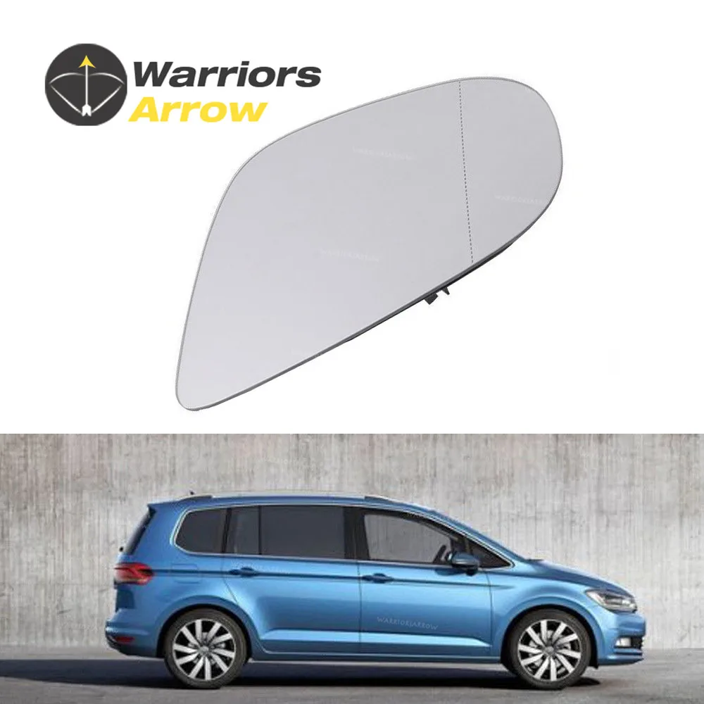 

5K0857521 For VolksWagen Golf GTI R MK6 Touran 2009 2010 2011 2012 2013 Left Door Wing Mirror Glass Outside