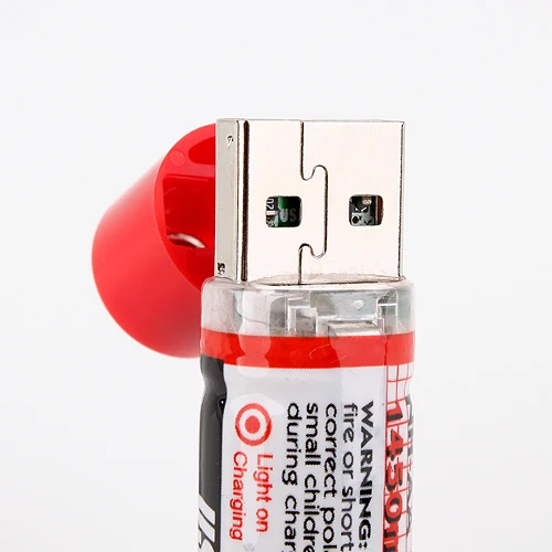 

LiitoKala 1.2V 1450MAH USB AA Battery Rechargeable Battery AA Battery 1450MAH USB AA With LED Indicator And Long Life