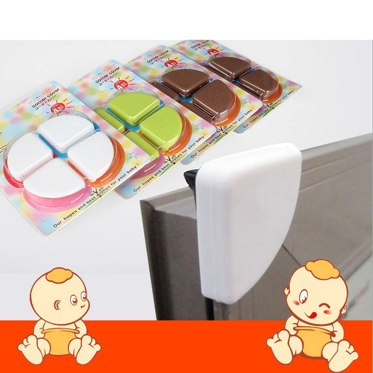 Baby Rubber Corner Protectors Edge Guards Desk Corner Guard