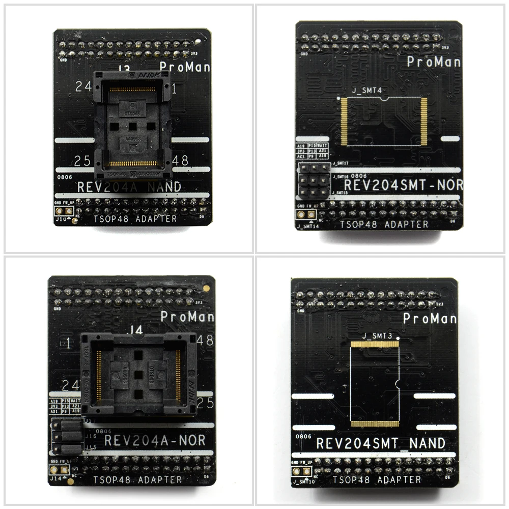 NAND Проман Профессиональный Программирование NAND Flash/NAND ни TSOP48 программное устройство с флеш-накопителем TL866 плюс программист/высокая