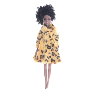 Best Deals 1pcs Handmade Clothes Outfit Flannel Leopard Animal Pattern Coat For 29cm Doll — wickedsick Best Deals 1pcs Handmade Clothes Outfit Flannel Leopard Animal Pattern Coat For 29cm Doll — wickedsick