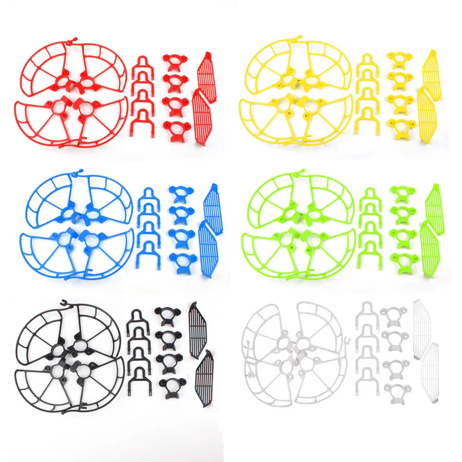 

Landing Gear Propeller Guards Finger Guards 3in1 Set Blade Protection Cover for Spark Drone Quadcopter F21435