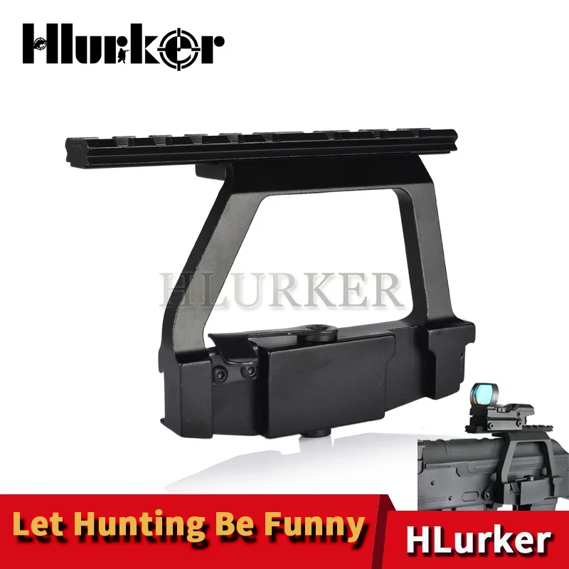 Preise KINSTTA Taktische AK 74U Montieren Quick release 20mm AK Seite Schiene Schloss Umfang Montieren Basis für AK 74U Gewehr jagd   CS Schlacht