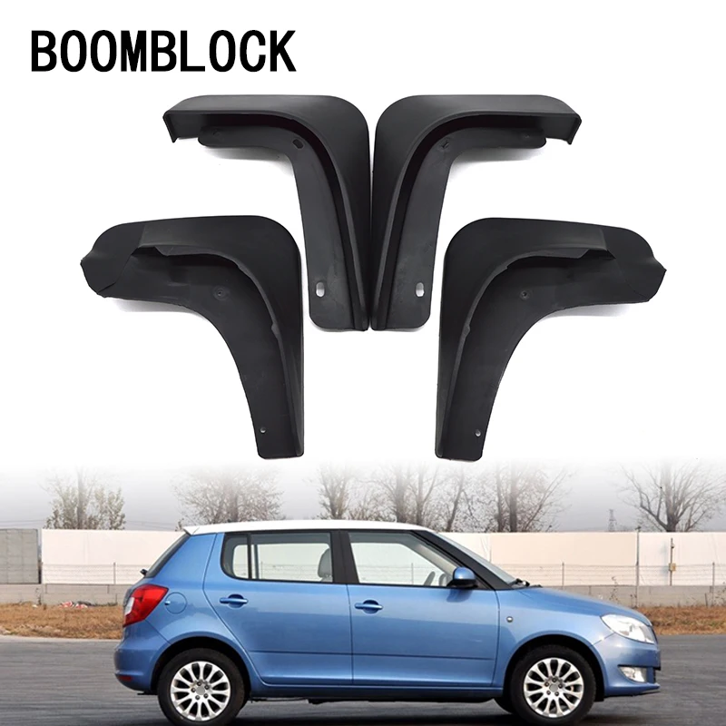 4 шт. передние и задние щитки от грязи для Skoda Fabia 2011 2012 2013 | Автомобили мотоциклы