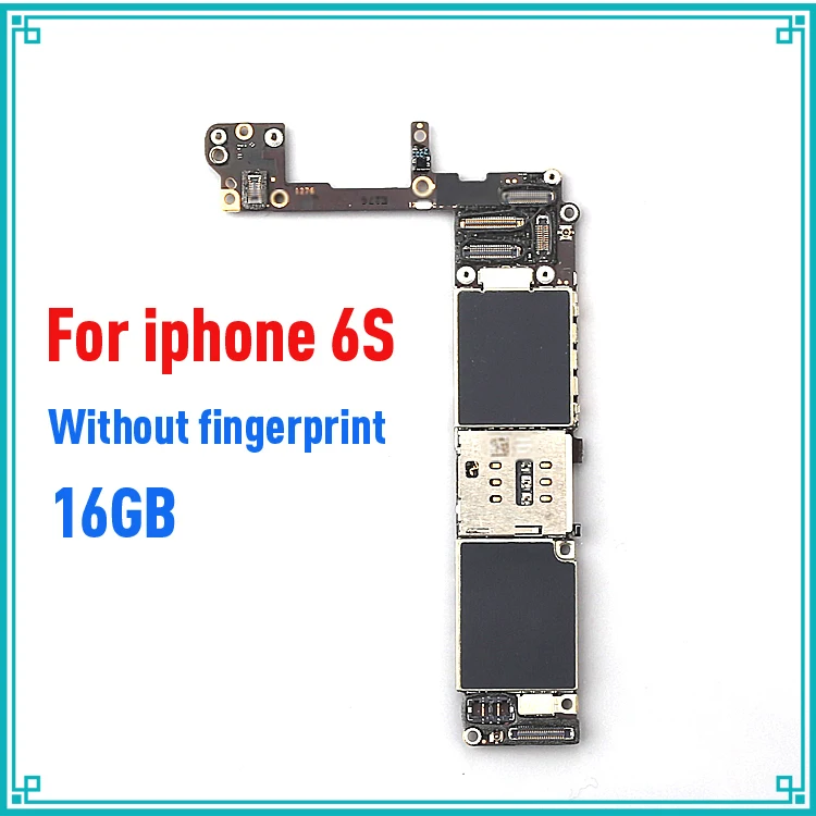 

for iphone 6S 4.7inch 16gb original motherboard without touch ID IOS system logic board mainboard without fingerprint