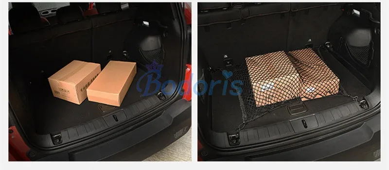 Car Organizer Rear Truck Storage Bag Luggage Nets Hook Dumpster Net For Volkswagen VW Saveiro Altas Tanoak Amarok Accessories