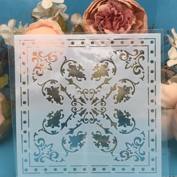 

1Pcs Flower Circle DIY Craft Layering Stencils Wall Painting Scrapbooking Stamping Embossing Album Paper Card Template F5565